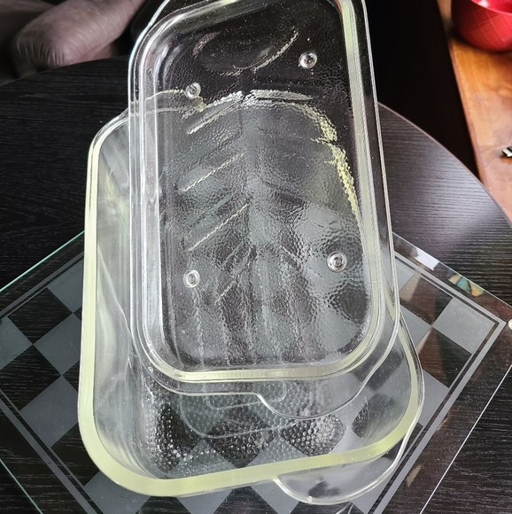 Clear Glass Storage Container with Lid - Picture 6 of 9